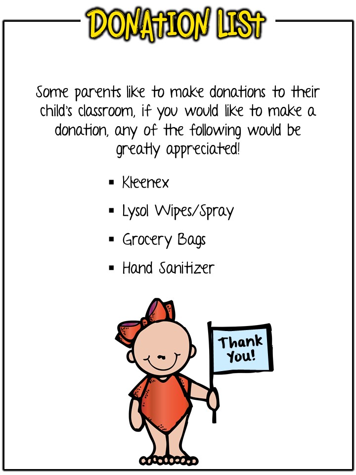 Infant Donations